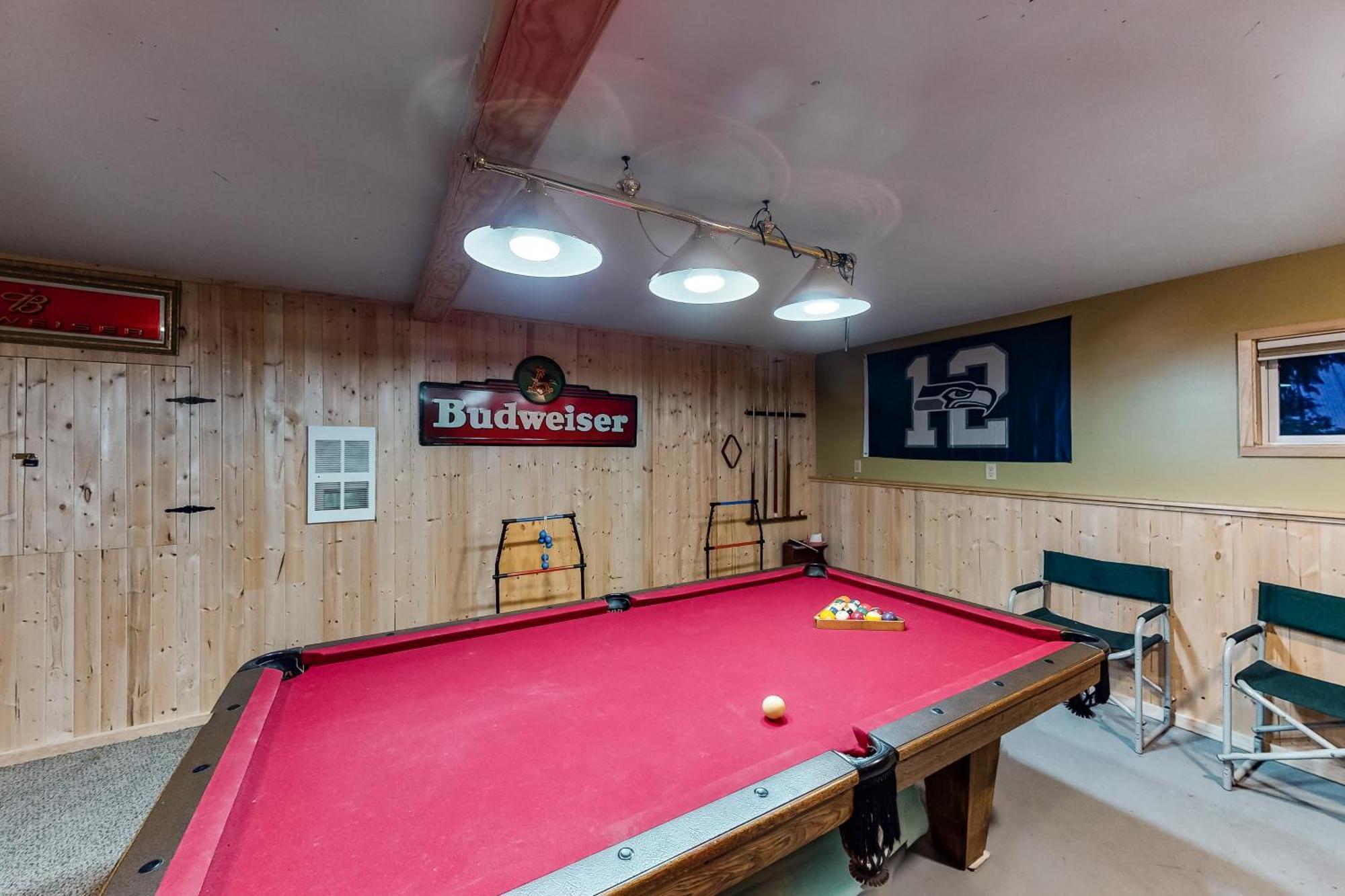 Towering Pines Cabin & Game Room Leavenworth Rum bild